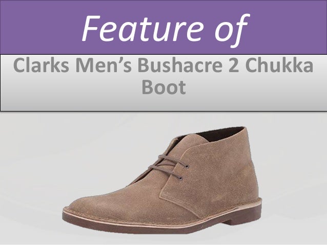 clarks bushacre mens chukka boots