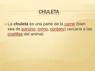 Chuleta | PPTX