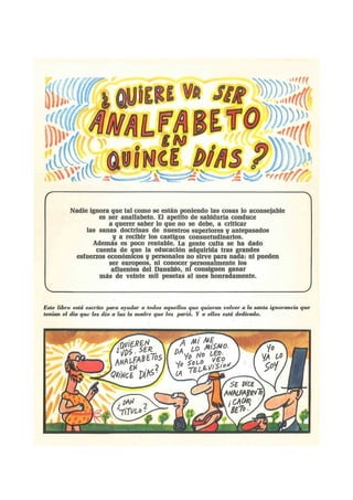 COMICICLOS (1974-197) Chumy Chúmez (Humor Gráfico)