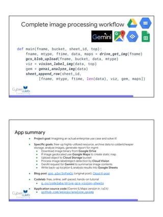 Build an AI/ML-driven image archive processing workflow: Image archive ...