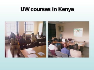 UW courses in Kenya 