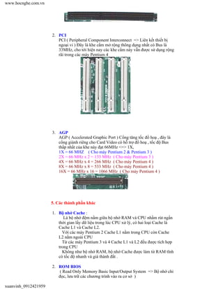 Chuong 3 mainboard | PDF