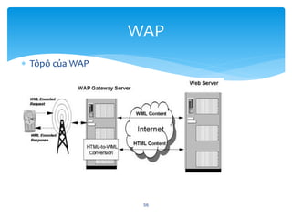  Tôpô của WAP
56
WAP
 
