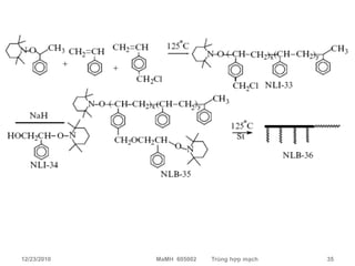12/23/2010   MaMH 605002   Trùng hợp mạch   35
 