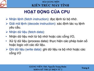 Chuong 2 - CPU.pdfaaaaaaaaaaaaaaaaaaaaaaaaaaaaa | PDF