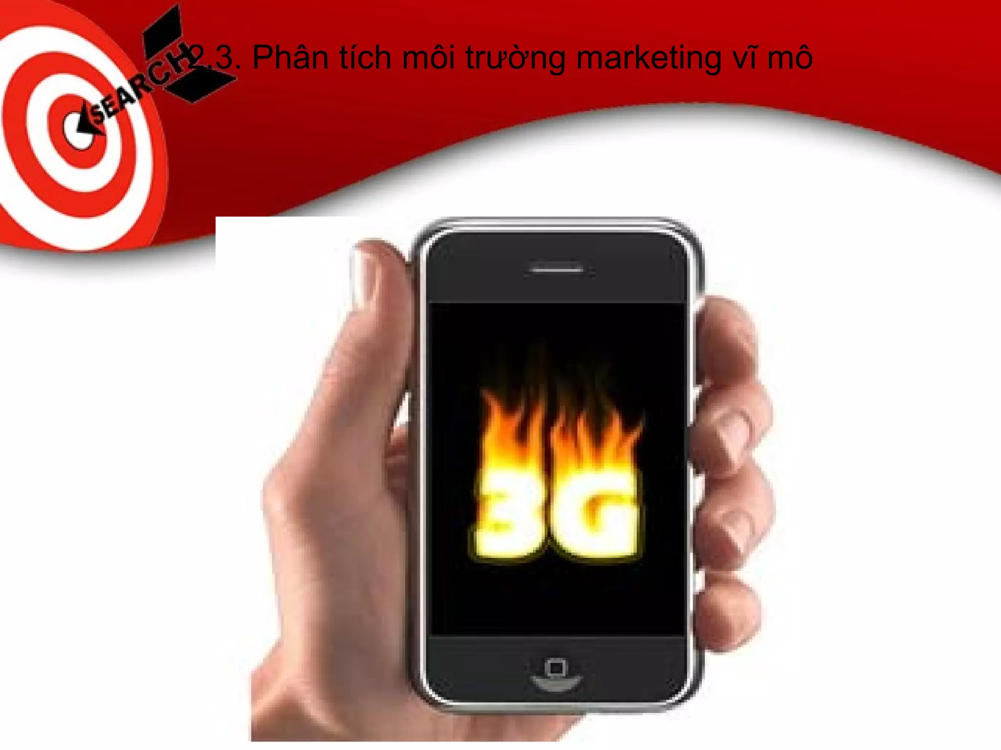 2.3. Phân tích môi trường marketing vĩ mô
 