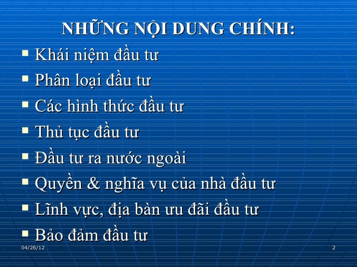 Luat dau tu forex