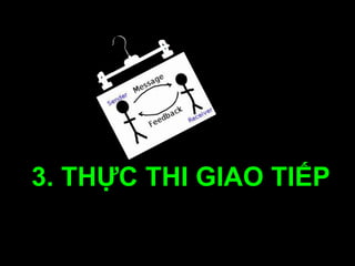 3. THỰC THI GIAO TIẾP
 