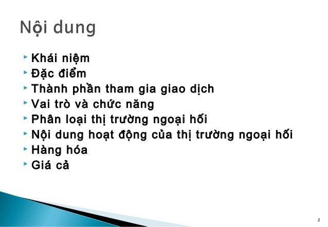 Thi truong ngoai hoi forex la gi