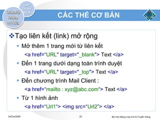 Nhập môn HTML 1 | PDF