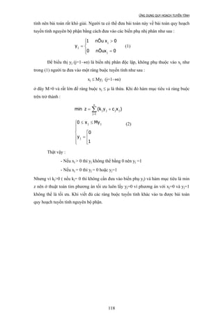 Quy hoach tuyen tinh C4 | PDF