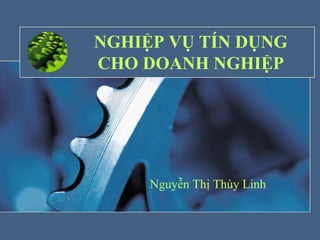 NGHIỆP VỤ TÍN DỤNG
CHO DOANH NGHIỆP




     Nguyễn Thị Thùy Linh
 
