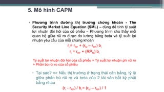 Ri Rrf Chương 5. Rủi ro và lợi nhuận.pptx