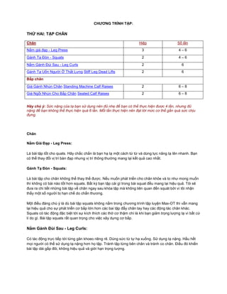 Max Ot Training.pdf Train program MAX OT | PDF