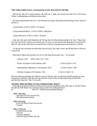 Max Ot Training.pdf Train program MAX OT | PDF