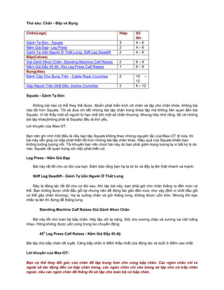 Max Ot Training.pdf Train program MAX OT | PDF