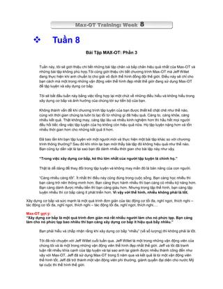 Max Ot Training.pdf Train program MAX OT | PDF