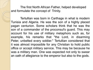	Ignatius also stresses the value of the Eucharist, calling it "a medicine to immortality." The very strong desire for bloody martyrdom in the arena, which Ignatius expresses rather graphically in places, may seem quite odd to the modern reader, but an examination of his theology of soteriology shows that he regarded salvation as being from the power and fear of death. So, for him, to try to escape his martyrdom would be to fear death and place himself back under its power.