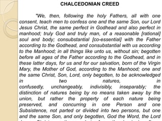 Important details from A Handbook of Christian Faith, page 151Augustinus Aurelius or better known as Augustine – a hinge figure between the end of the early church and the beginning of Middle Ages. 	He was born in a small city not far from Carthage in North Africa. 	He had a common-law wife for several years who bore him a son,  Adeodatus.	He was convicted by a passage in Paul’s letter to the Romans at the age of 32. 	He was baptized as a Christian  together with his son at the Easter Sunday in 387.