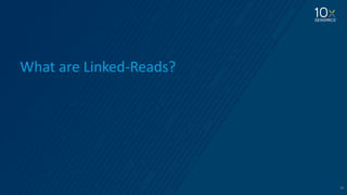 16
What	are	Linked-Reads?
 