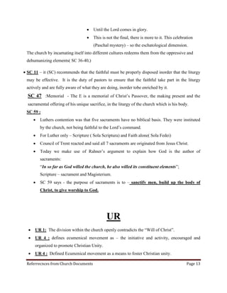 Church Documents - Rayan Lobo,SJ | PDF