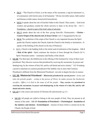 Church Documents - Rayan Lobo,SJ | PDF