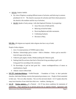 Church Documents - Rayan Lobo,SJ | PDF