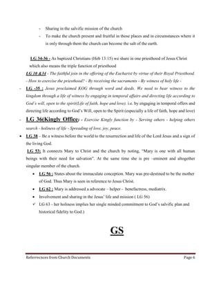 Church Documents - Rayan Lobo,SJ | PDF
