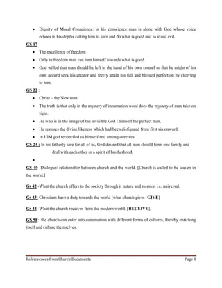 Church Documents - Rayan Lobo,SJ | PDF