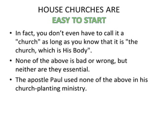<ul><li>In fact, you don’t even have to call it a &quot;church&quot; as long as you know that it is &quot;the church, whic...