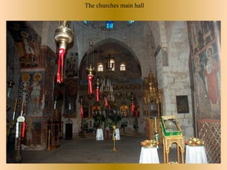 The churches main hall
 