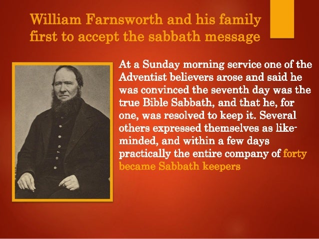 Seventh Day Adventist Church Heritage An Overview