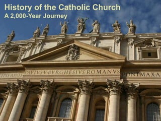 History of the Catholic Church
A 2,000-Year Journey
 