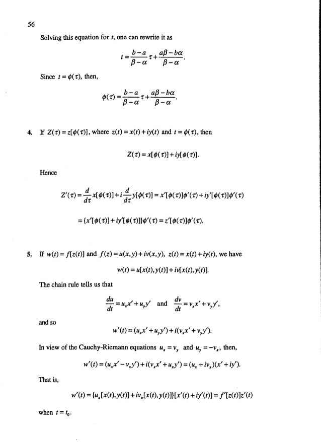 Solucionario Del Chrurchill Variable Compleja