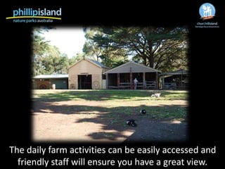 Churchill Island Heritage Farm Disability access