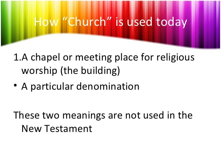 Church meaning