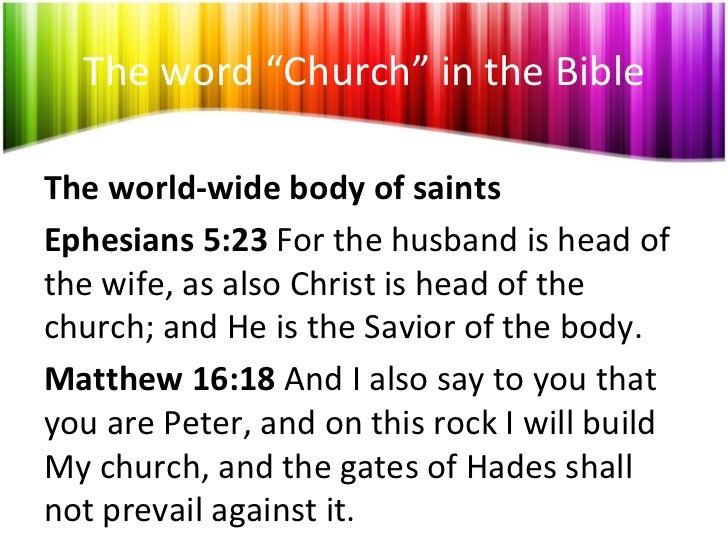 Church Meaning