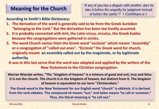Church order | PDF
