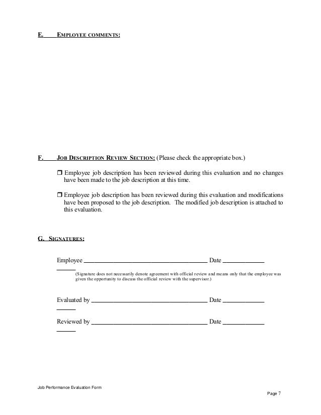 Church pastor performance appraisal