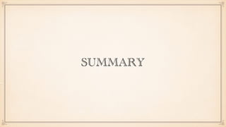 SUMMARY
 