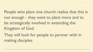Church planting 7: Church multiplication | PDF