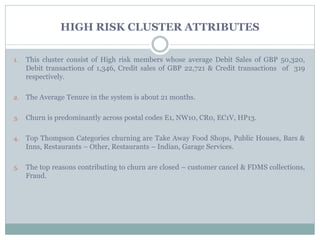Churn Analytics for B2B Customer | PPT