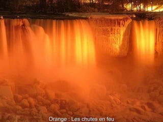 Orange : Les chutes en feu 