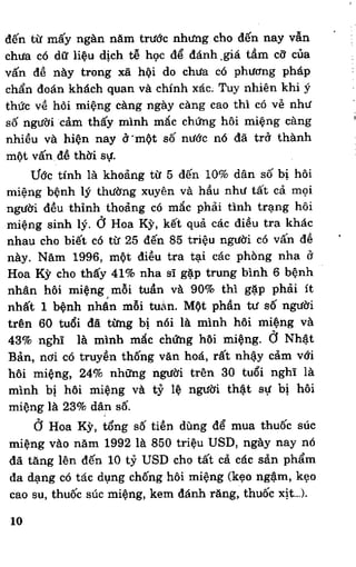 Chuyên đề  bệnh răng, hàm, mặt part 1