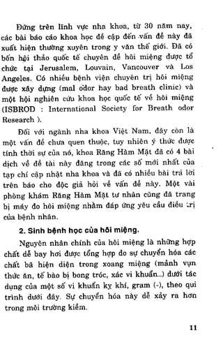Chuyên đề  bệnh răng, hàm, mặt part 1