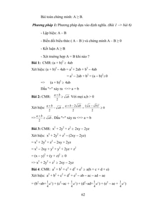 Chuyên đề Đẳng Thức và Bất đẳng thức - Bồi dưỡng HSG môn Toán lớp 9 | PDF