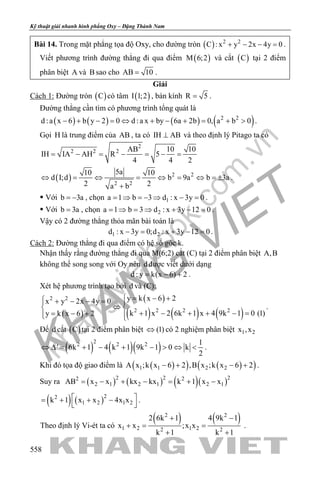 Chuyên đề oxy thầy đặng thành nam