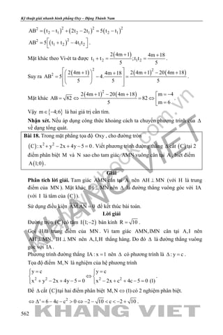 Chuyên đề oxy thầy đặng thành nam