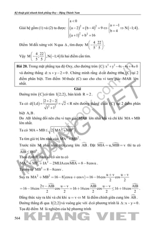 Chuyên đề oxy thầy đặng thành nam