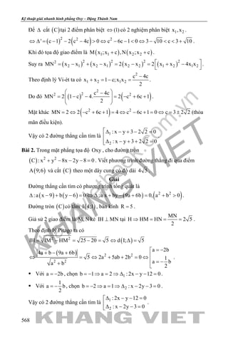 Chuyên đề oxy thầy đặng thành nam